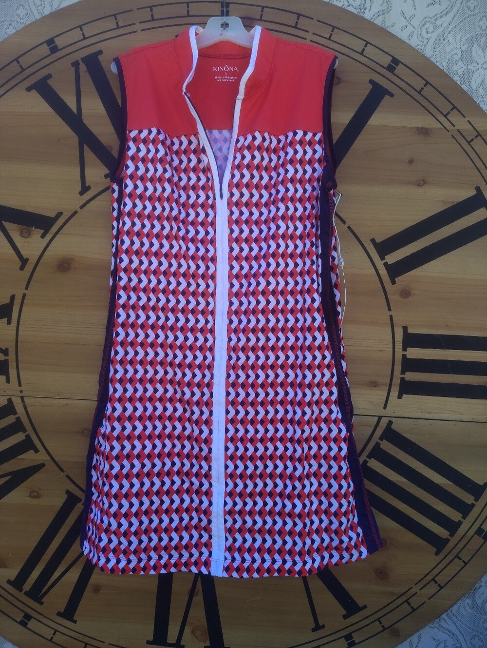 Kinona Clubhouse Sleeveless Golf Dress Small